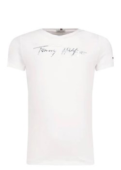 Tommy Hilfiger T-shirt | Regular Fit ze sklepu Gomez Fashion Store w kategorii Bluzki dziewczęce - zdjęcie 172750728