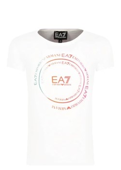 EA7 T-shirt | Regular Fit ze sklepu Gomez Fashion Store w kategorii Bluzki dziewczęce - zdjęcie 172750767