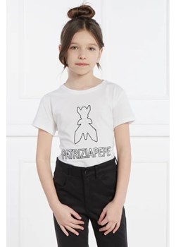 Patrizia Pepe T-shirt | Regular Fit ze sklepu Gomez Fashion Store w kategorii Bluzki dziewczęce - zdjęcie 172750996