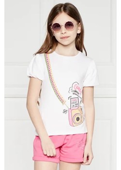 Guess T-shirt | Regular Fit ze sklepu Gomez Fashion Store w kategorii Bluzki dziewczęce - zdjęcie 172751197