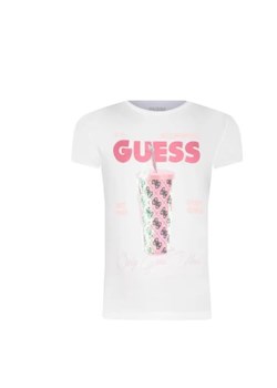 Guess T-shirt | Regular Fit ze sklepu Gomez Fashion Store w kategorii Bluzki dziewczęce - zdjęcie 172751245