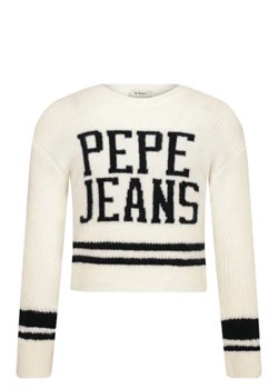 Pepe Jeans London Sweter SAVIA | Regular Fit | z dodatkiem wełny ze sklepu Gomez Fashion Store w kategorii Swetry dziewczęce - zdjęcie 172751607