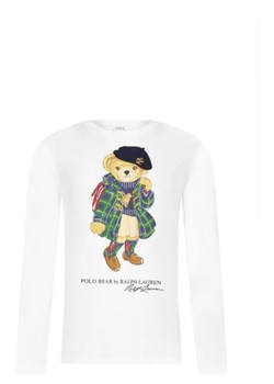POLO RALPH LAUREN Bluza LS BEAR CN-KNIT SHIRTS-T-SHIRT | Regular Fit ze sklepu Gomez Fashion Store w kategorii Bluzki dziewczęce - zdjęcie 172752067