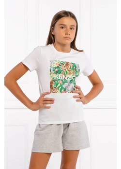 KENZO KIDS T-shirt | Regular Fit ze sklepu Gomez Fashion Store w kategorii Bluzki dziewczęce - zdjęcie 172752098