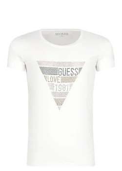 Guess T-shirt | Regular Fit ze sklepu Gomez Fashion Store w kategorii Bluzki dziewczęce - zdjęcie 172752417