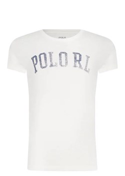 POLO RALPH LAUREN T-shirt | Regular Fit ze sklepu Gomez Fashion Store w kategorii Bluzki dziewczęce - zdjęcie 172752847