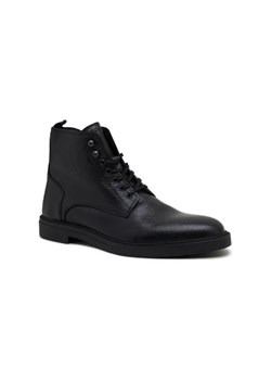 BOSS BLACK Skórzane buty Calev_Halb ze sklepu Gomez Fashion Store w kategorii Buty zimowe męskie - zdjęcie 172753968