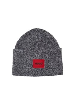 HUGO Wełniana czapka Xaff 6 ze sklepu Gomez Fashion Store w kategorii Czapki zimowe męskie - zdjęcie 172763568