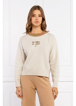 Pinko Sweter MOSCATO | Regular Fit | z dodatkiem wełny ze sklepu Gomez Fashion Store w kategorii Swetry damskie - zdjęcie 172773096