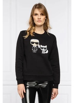 Karl Lagerfeld Bluza Ikonik Karl &Choupette | Regular Fit ze sklepu Gomez Fashion Store w kategorii Bluzy damskie - zdjęcie 172773267