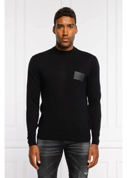 John Richmond Wełniany sweter LADENO | Regular Fit | z dodatkiem kaszmiru ze sklepu Gomez Fashion Store w kategorii Swetry męskie - zdjęcie 172773507