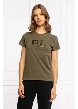 POLO RALPH LAUREN T-shirt | Regular Fit ze sklepu Gomez Fashion Store w kategorii Bluzki damskie - zdjęcie 172773757
