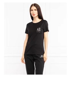 Armani Exchange T-shirt | Regular Fit ze sklepu Gomez Fashion Store w kategorii Bluzki damskie - zdjęcie 172775538