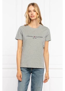 Tommy Hilfiger T-shirt | Regular Fit ze sklepu Gomez Fashion Store w kategorii Bluzki damskie - zdjęcie 172776246