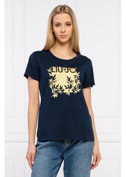 Liu Jo Sport T-shirt | Regular Fit ze sklepu Gomez Fashion Store w kategorii Bluzki damskie - zdjęcie 172776275