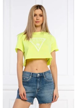 Guess T-shirt | Cropped Fit ze sklepu Gomez Fashion Store w kategorii Bluzki damskie - zdjęcie 172776318