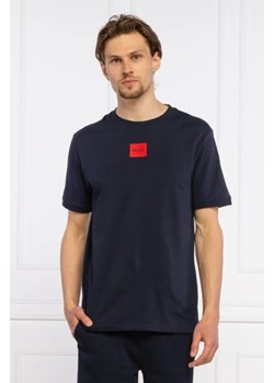 HUGO T-shirt Diragolino212 | Regular Fit ze sklepu Gomez Fashion Store w kategorii T-shirty męskie - zdjęcie 172776805