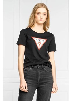 GUESS T-shirt ORIGINAL | Regular Fit ze sklepu Gomez Fashion Store w kategorii Bluzki damskie - zdjęcie 172777516