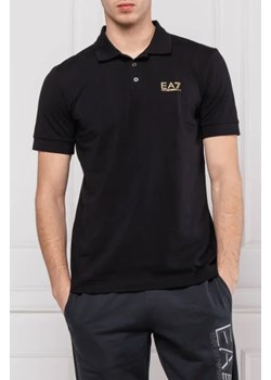 EA7 Polo | Regular Fit ze sklepu Gomez Fashion Store w kategorii T-shirty męskie - zdjęcie 172778288