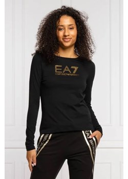 EA7 Bluzka | Regular Fit ze sklepu Gomez Fashion Store w kategorii Bluzki damskie - zdjęcie 172778519
