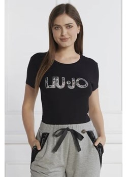 Liu Jo Rose T-shirt | Slim Fit ze sklepu Gomez Fashion Store w kategorii Bluzki damskie - zdjęcie 172779265