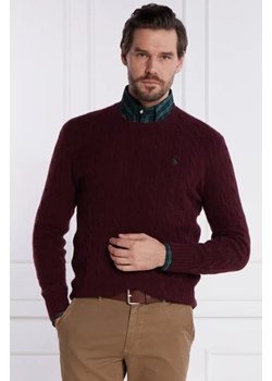 POLO RALPH LAUREN Wełniany sweter | Slim Fit | z dodatkiem kaszmiru ze sklepu Gomez Fashion Store w kategorii Swetry męskie - zdjęcie 172779445