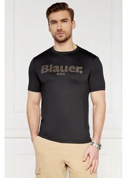 BLAUER T-shirt MANICA CORTA | Regular Fit | stretch ze sklepu Gomez Fashion Store w kategorii T-shirty męskie - zdjęcie 172780059