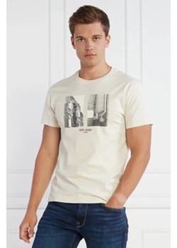 Pepe Jeans London T-shirt WORTH | Regular Fit ze sklepu Gomez Fashion Store w kategorii T-shirty męskie - zdjęcie 172780357