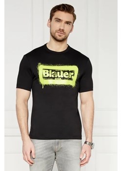 BLAUER T-shirt MANICA CORTA | Regular Fit ze sklepu Gomez Fashion Store w kategorii T-shirty męskie - zdjęcie 172781498