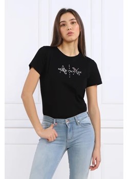 Armani Exchange T-shirt | Regular Fit ze sklepu Gomez Fashion Store w kategorii Bluzki damskie - zdjęcie 172781897