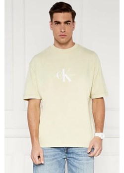 CALVIN KLEIN JEANS T-shirt ARCHIVAL MONOLOGO | Regular Fit ze sklepu Gomez Fashion Store w kategorii T-shirty męskie - zdjęcie 172782099
