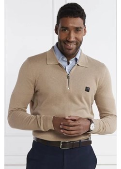 HUGO Polo Sastor | Regular Fit | z dodatkiem wełny ze sklepu Gomez Fashion Store w kategorii Swetry męskie - zdjęcie 172782518