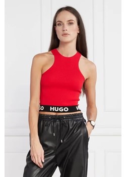 HUGO Top Sorrelta | Slim Fit ze sklepu Gomez Fashion Store w kategorii Bluzki damskie - zdjęcie 172782907