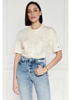 Tommy Hilfiger T-shirt Laurel | Oversize fit ze sklepu Gomez Fashion Store w kategorii Bluzki damskie - zdjęcie 172782959