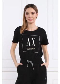 Armani Exchange T-shirt | Regular Fit ze sklepu Gomez Fashion Store w kategorii Bluzki damskie - zdjęcie 172782968