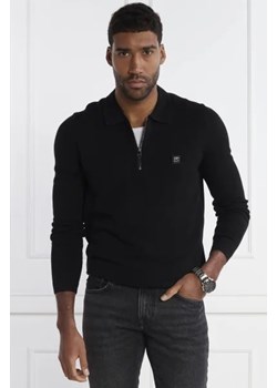 HUGO Polo Sastor | Regular Fit | z dodatkiem wełny ze sklepu Gomez Fashion Store w kategorii Swetry męskie - zdjęcie 172783119