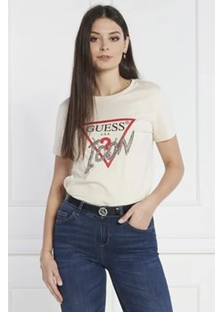 GUESS T-shirt | Regular Fit ze sklepu Gomez Fashion Store w kategorii Bluzki damskie - zdjęcie 172783176