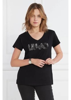 Liu Jo Sport T-shirt | Regular Fit ze sklepu Gomez Fashion Store w kategorii Bluzki damskie - zdjęcie 172783329