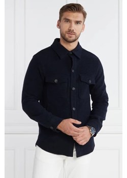 Oscar Jacobson Koszula Maverick Jacket | Regular Fit | z dodatkiem wełny ze sklepu Gomez Fashion Store w kategorii Koszule męskie - zdjęcie 172783337