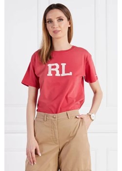 POLO RALPH LAUREN T-shirt | Regular Fit ze sklepu Gomez Fashion Store w kategorii Bluzki damskie - zdjęcie 172783686