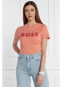 BOSS ORANGE T-shirt | Regular Fit ze sklepu Gomez Fashion Store w kategorii Bluzki damskie - zdjęcie 172784916