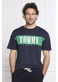 Tommy Jeans T-shirt COLORBLOCK | Regular Fit ze sklepu Gomez Fashion Store w kategorii T-shirty męskie - zdjęcie 172784979
