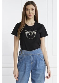 Pinko T-shirt | Regular Fit ze sklepu Gomez Fashion Store w kategorii Bluzki damskie - zdjęcie 172784989