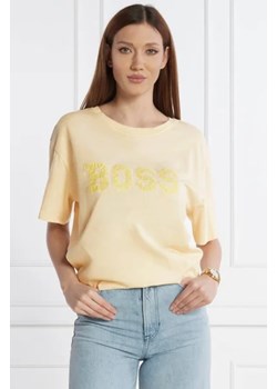 BOSS ORANGE T-shirt | Relaxed fit ze sklepu Gomez Fashion Store w kategorii Bluzki damskie - zdjęcie 172785516