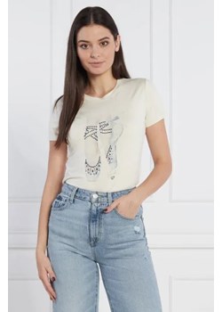 Twinset U&B T-shirt | Regular Fit ze sklepu Gomez Fashion Store w kategorii Bluzki damskie - zdjęcie 172785567