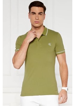 CALVIN KLEIN JEANS Polo | Slim Fit | pique ze sklepu Gomez Fashion Store w kategorii T-shirty męskie - zdjęcie 172787118