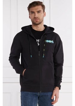 Hugo Bodywear Bluza Logo Jacket Hood | Classic fit ze sklepu Gomez Fashion Store w kategorii Bluzy męskie - zdjęcie 172787446