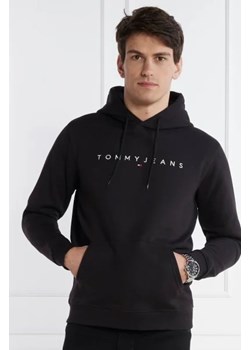 Tommy Jeans Bluza LINEAR LOGO HOODIE EXT | Regular Fit ze sklepu Gomez Fashion Store w kategorii Bluzy męskie - zdjęcie 172788926