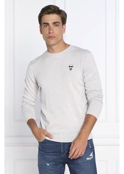 Karl Lagerfeld Wełniany sweter | Regular Fit ze sklepu Gomez Fashion Store w kategorii Swetry męskie - zdjęcie 172789546