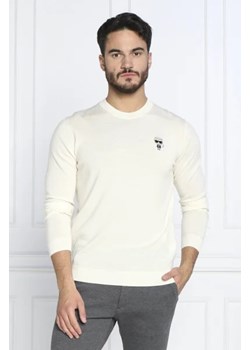 Karl Lagerfeld Wełniany sweter | Regular Fit ze sklepu Gomez Fashion Store w kategorii Swetry męskie - zdjęcie 172790917